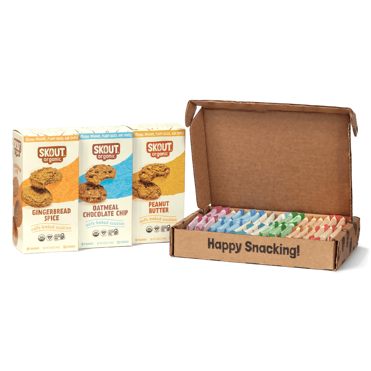 Skout Organic Soft Baked Cookie and Kids Bar Bundle