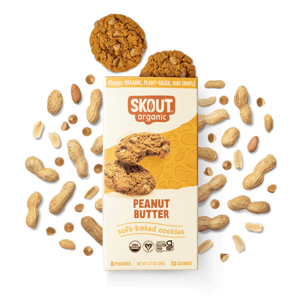 Peanut Butter Soft Baked Cookies Build Your Own Box - Single Bar Skout Organic 