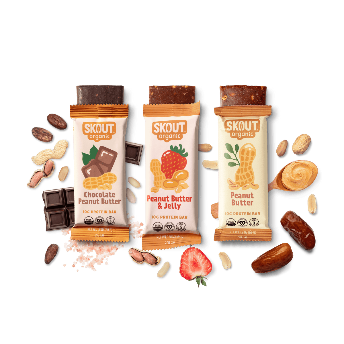 Skout Organic Discovery Sample Pack Organic Kids Bars Skout Organic 