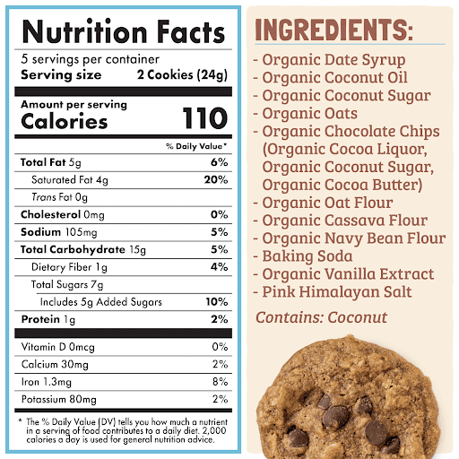 Skout Organic Oatmeal Chocolate Chip Soft Baked Cookies Soft Baked Cookies Skout Organic 