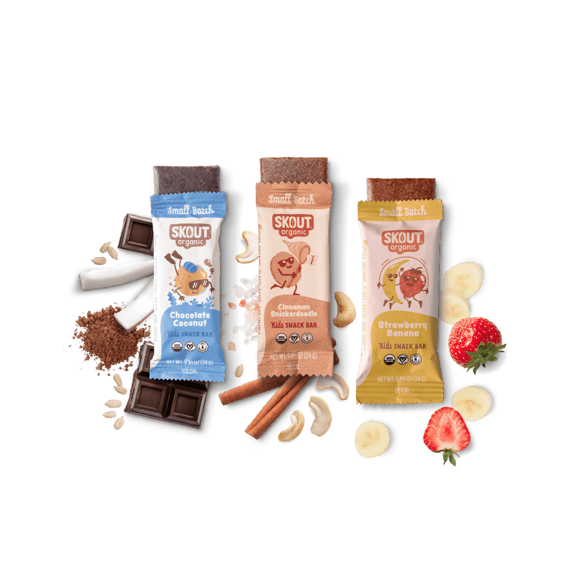 Skout Organic Small Batch Kids Bar Bundle Organic Kids Bars Skout Organic 