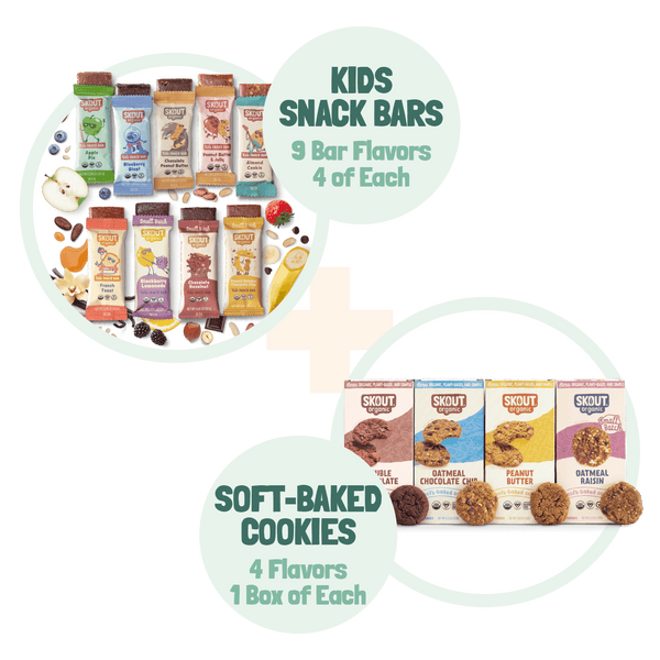 Skout Organic Small Batch Kids Bars and Cookie Bundle Mixed Bundle Skout Organic 