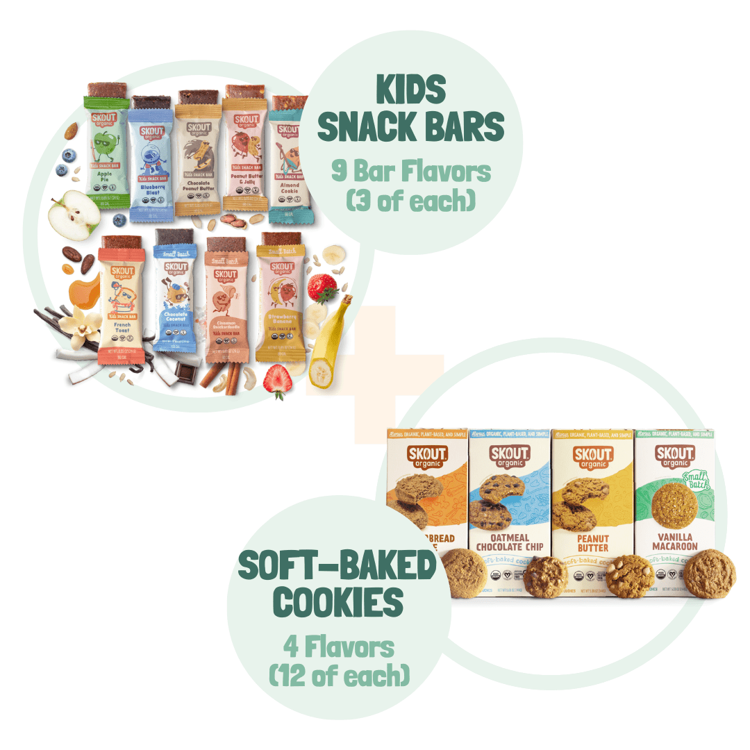 Skout Organic Small Batch Kids Bars and Cookie Bundle Mixed Bundle Skout Organic 