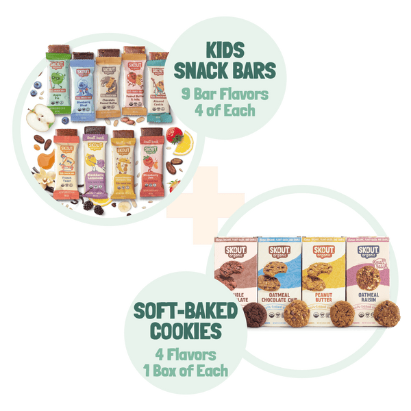 Skout Organic Small Batch Kids Bars and Cookie Bundle Mixed Bundle Skout Organic 