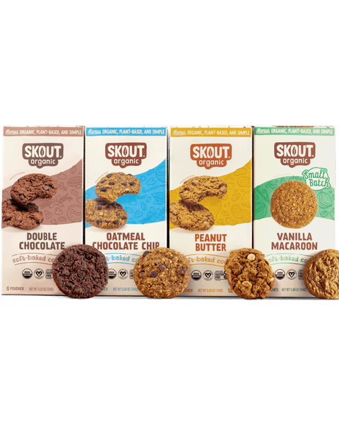 Skout Organic Small Batch Soft Baked Cookie Variety Pack Soft Baked Cookies Skout Organic 