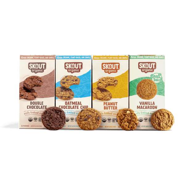 Skout Organic Small Batch Soft Baked Cookie Variety Pack Soft Baked Cookies Skout Organic 