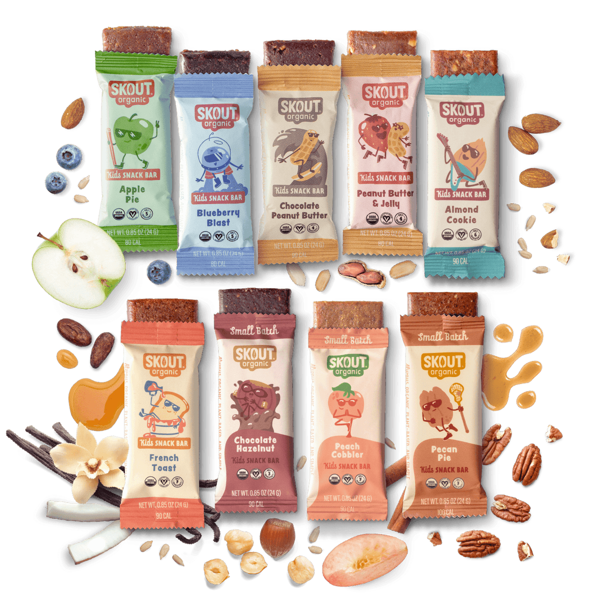 Skout Organic Soft Baked Cookie and Kids Bar Bundle Soft Baked Cookies Skout Organic 