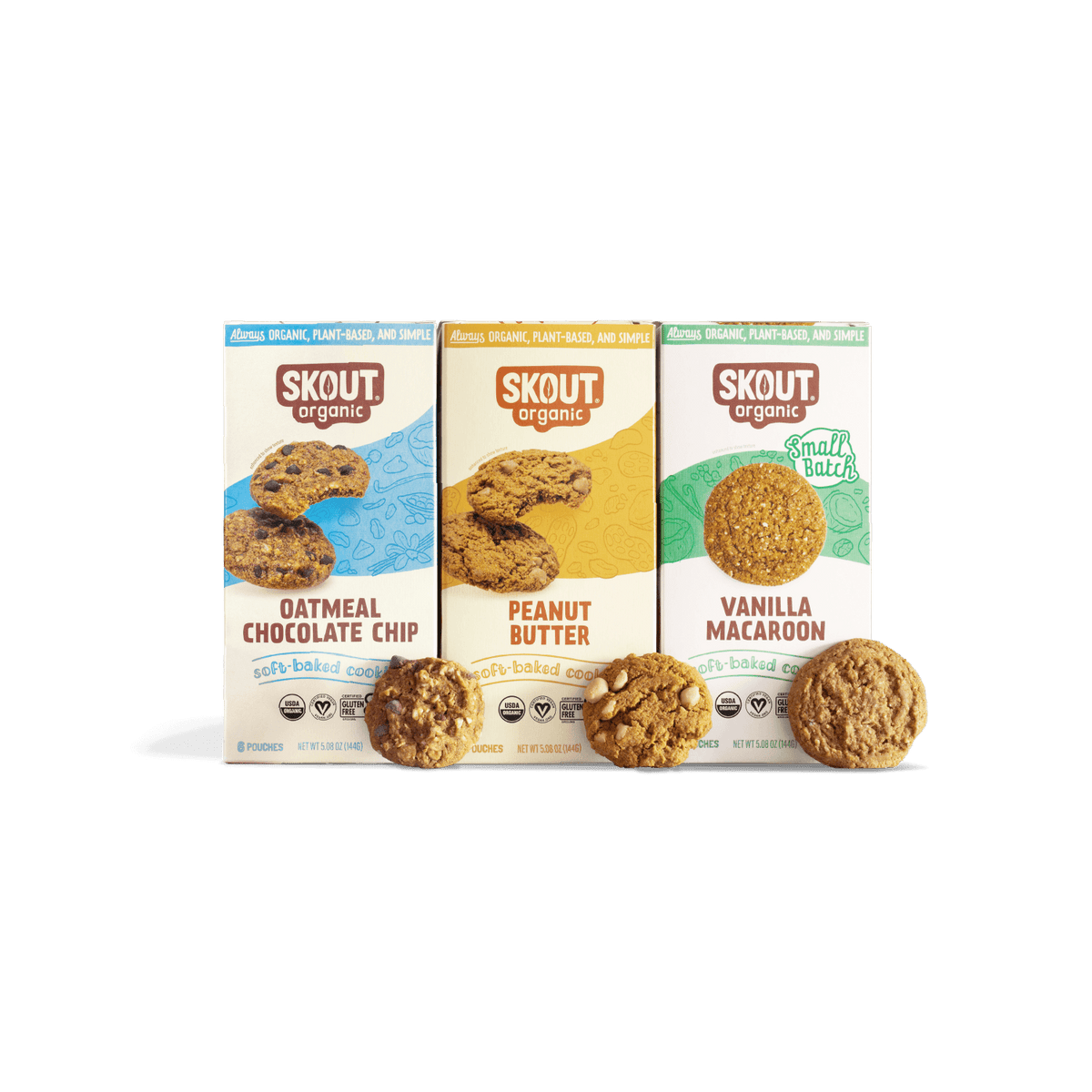 Skout Organic Soft Baked Cookie and Kids Bar Bundle Soft Baked Cookies Skout Organic 