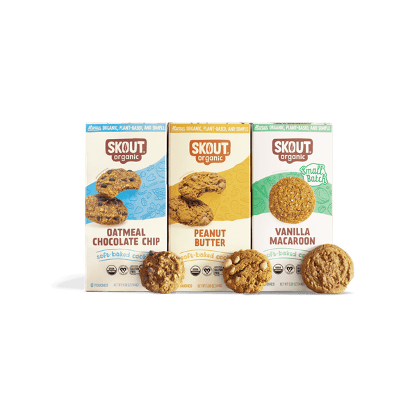 Skout Organic Soft Baked Cookie and Kids Bar Bundle Soft Baked Cookies Skout Organic 