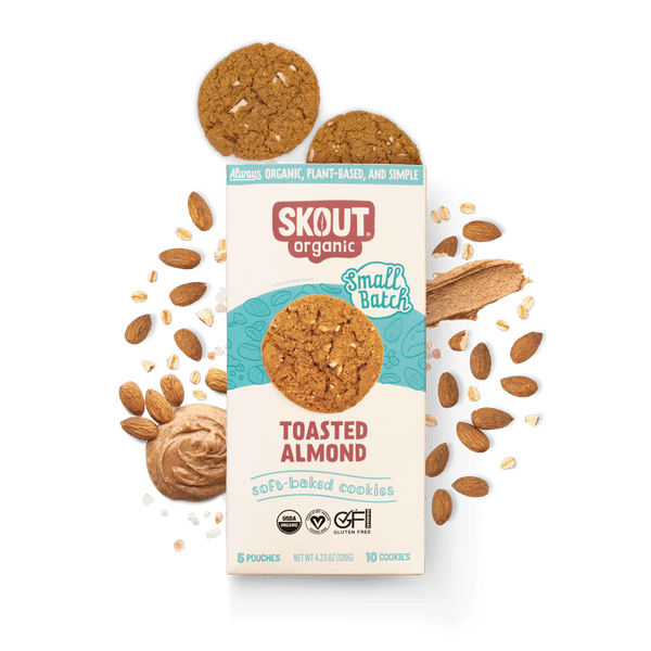 Skout Organic Toasted Almond Soft Baked Cookies Soft Baked Cookies Skout Organic 